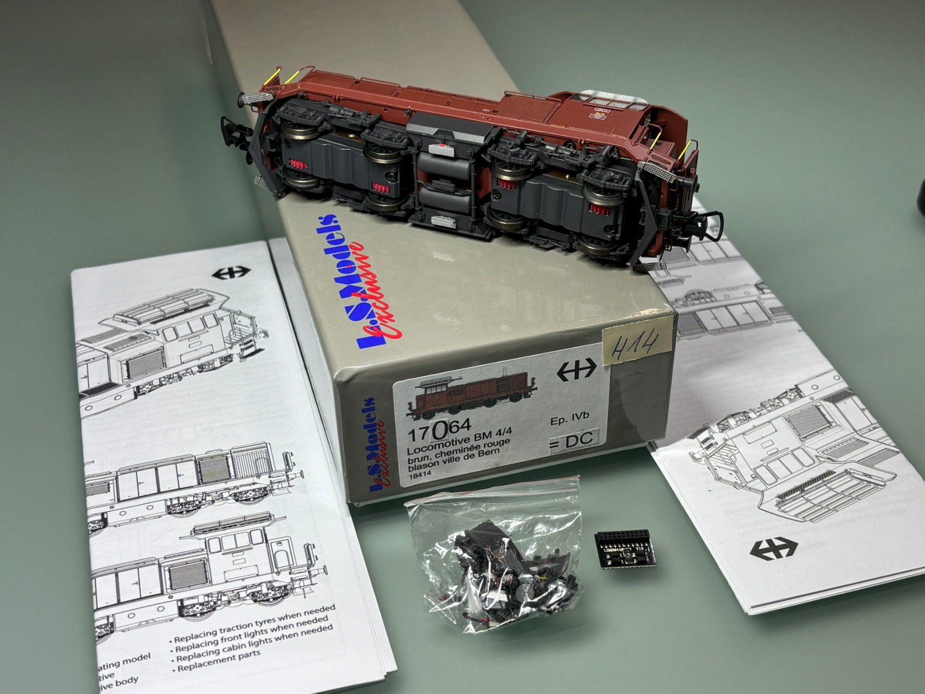 LS Models Modellini di ferrovie: Digital SBB CFF Bm 4/4  Wappen BERN  *  LSMODELS – Nuovo (secondo la descrizione) da SION venduto da pef999 9