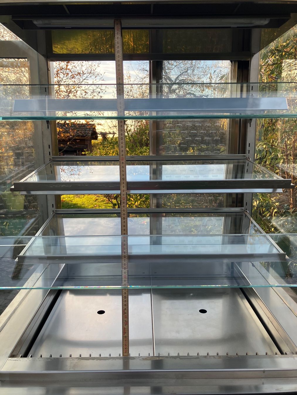 Allestimento di negozi e stand fieristici: Kühltheke/Vitrine  Glas/CNS – Usato da Dürrenäsch venduto da gaertner_79 2