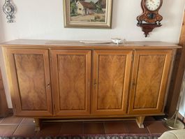 Mid Century MSL Kommode oder Sideboard in Buchenholz