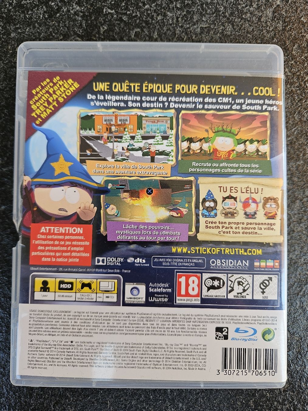 Jeux: South Park PS3  – D'occasion à Hägglingen par Ruwi 2