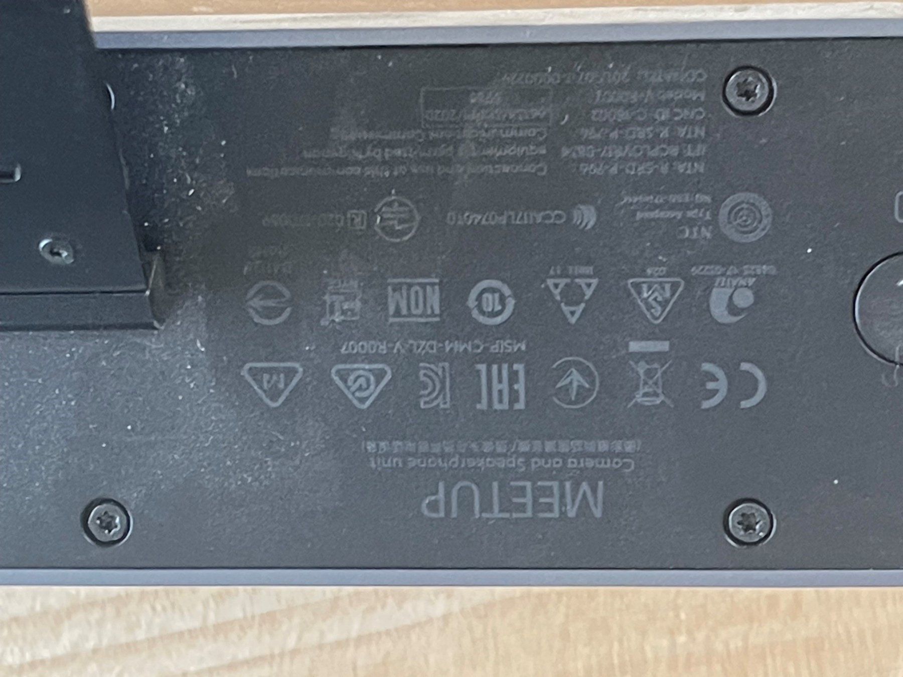Logitech Webcam: Logitech MeetUp Konferenzkamera - Ohne Netzteil – Usato da Wängi venduto da Bmo 1