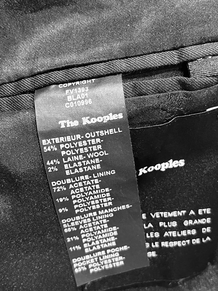 Kooples Giacche: The Kooples blazer noir taille 34-S – Usato da Vésenaz venduto da dri_rc9f 5
