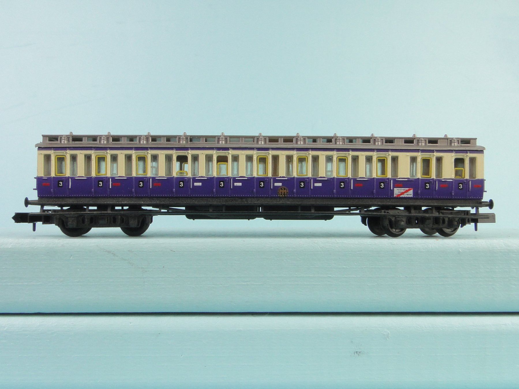 Arnold Modellini di ferrovie: Arnold 3395 Spur N Abteilwagen 3 Kl. – Usato da Bülach venduto da Albitrain 1