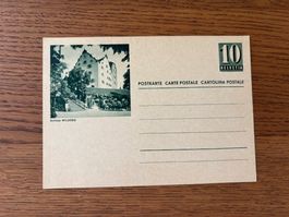 Postkarte PTT Schloss WILDEGG ungebraucht