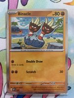 Pokemon Karte Binacle 087/087 gute Zustand