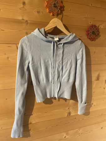 Damen Strickjacke hellblau Grösse S guter Zustand