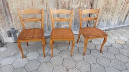 3 Beizenstühle 