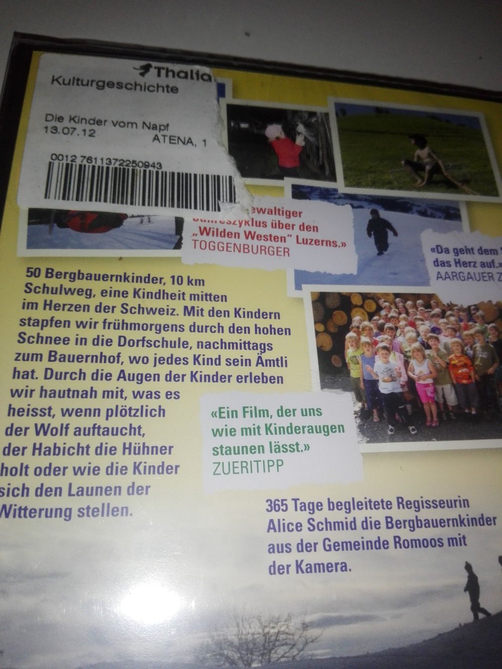 Alle DVDs: Die Kinder vom Napf   (Alice Schmid) – Gebraucht aus St.Galllen von elkaphone 2
