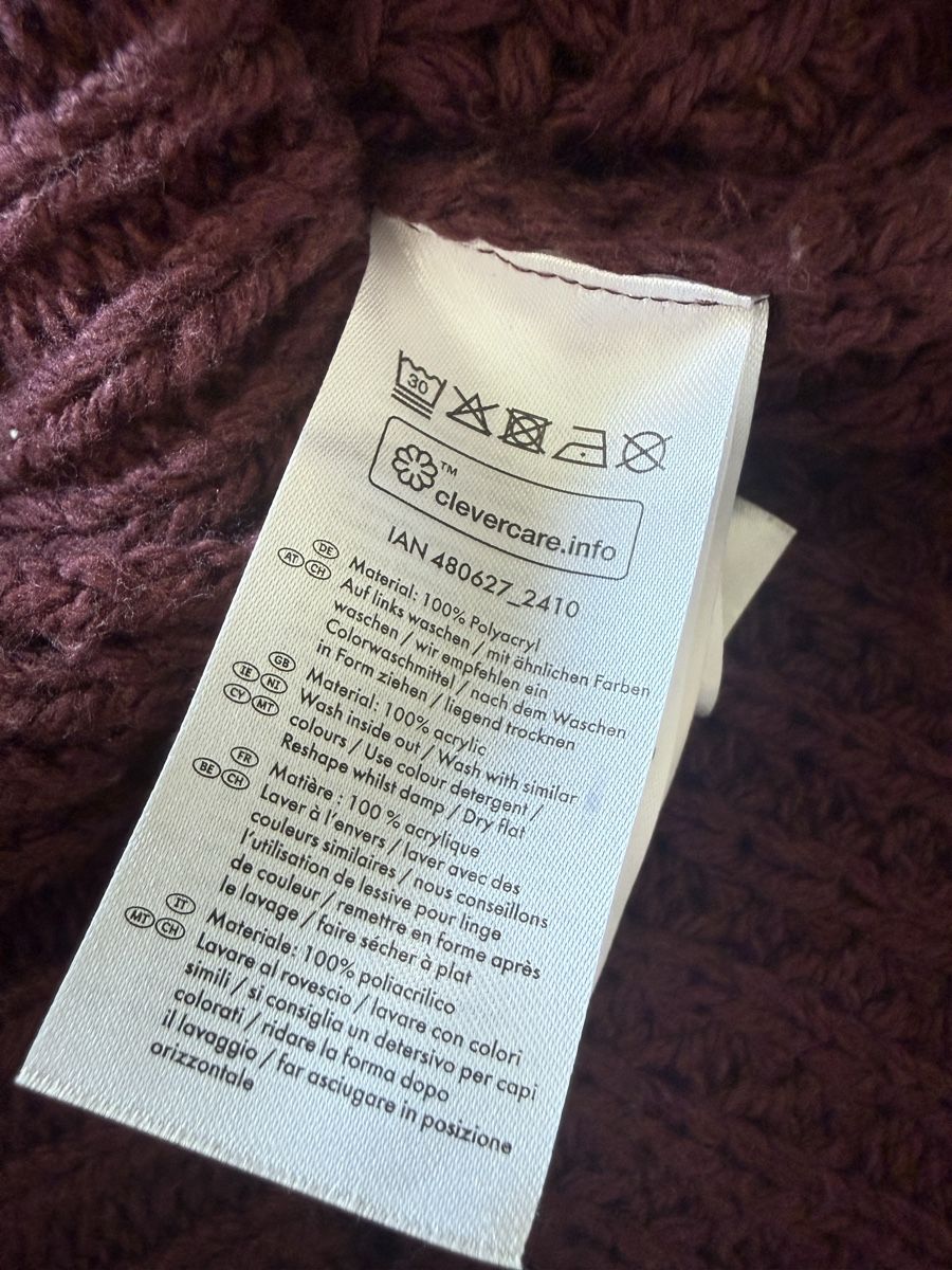 Giacche: Esmera Strickjacke XS, weinrot – Usato da Basel venduto da zukk_ 4