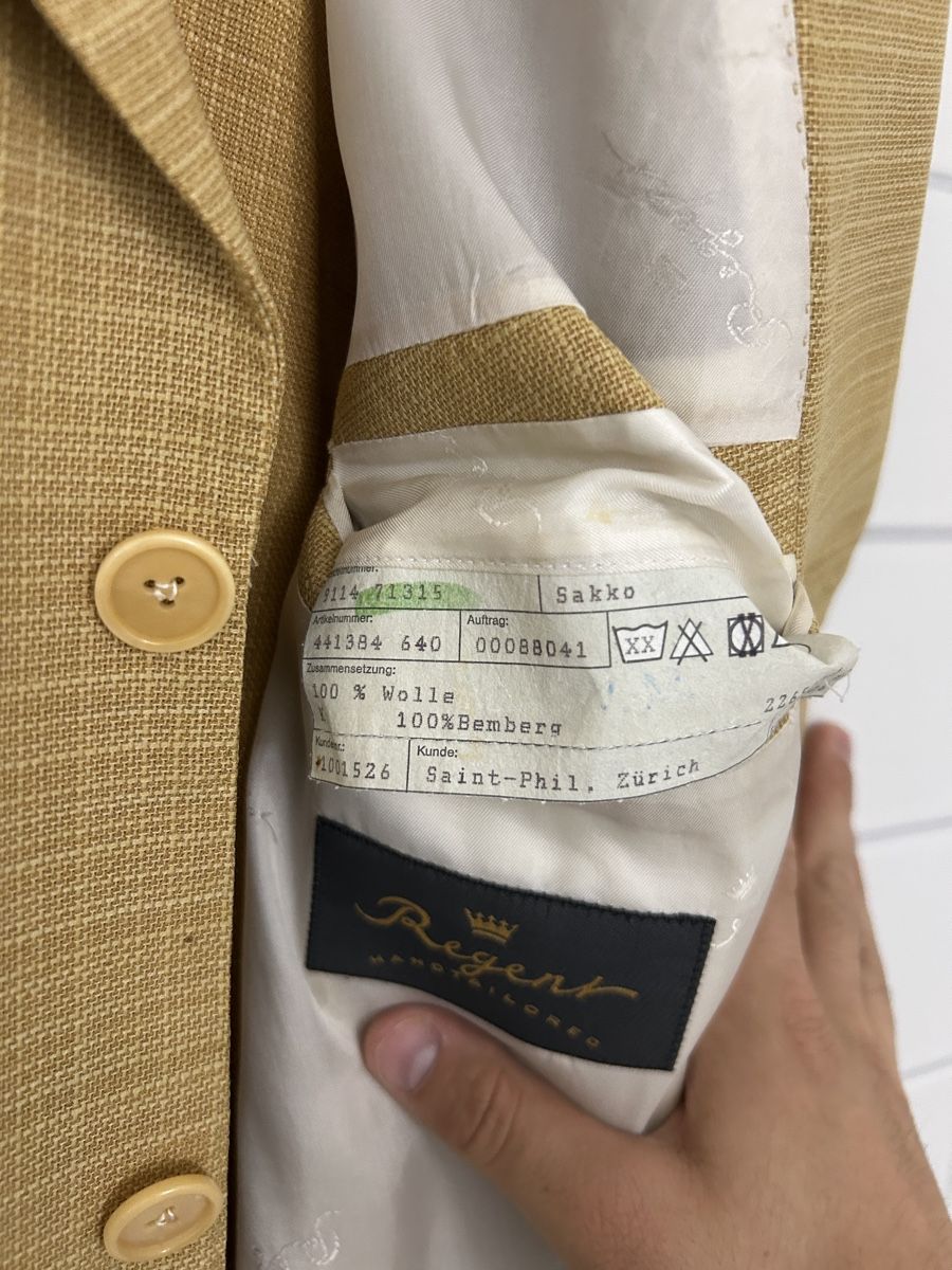 Completi: Sakko Regent Handtailored kariert Grösse 56 – Usato da Bülach venduto da INO_ 3