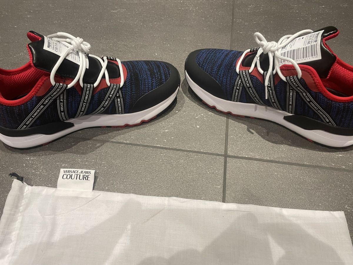 Versace Scarpe da uomo: Versace Jeans Couture Sneaker Gr. 43 Neu – Nuovo e nell'imballaggio originale da Vilters venduto da markus_85 3