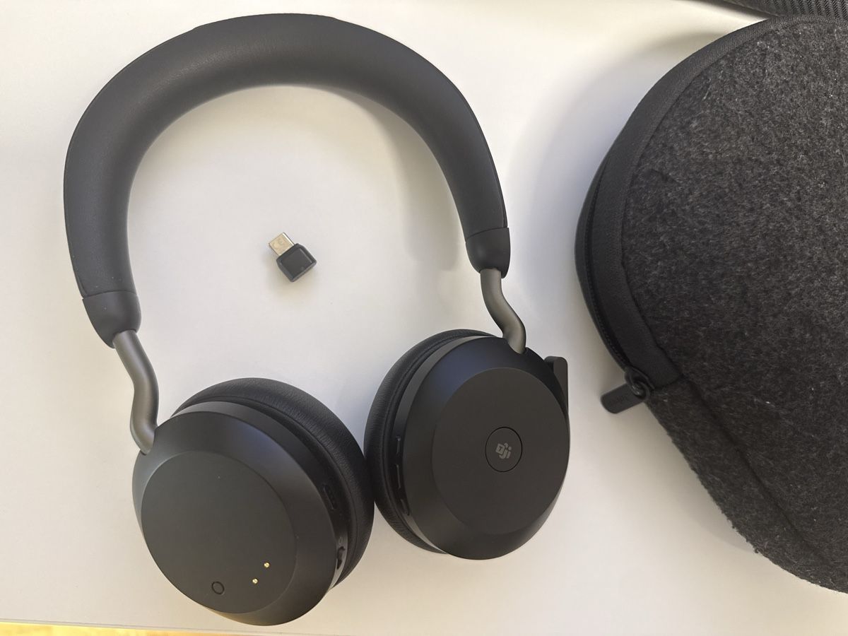 Jabra Cuffie: Jabra Evolve 2 75 + Dongle USB C – Usato da Renens VD venduto da K4RM0 3