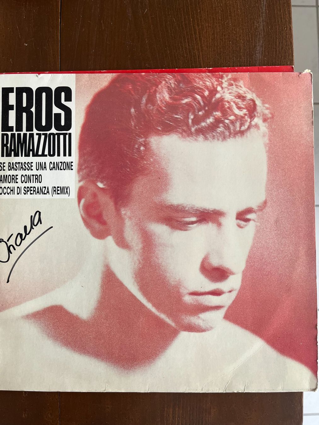 Dischi in vinile: LP Eros Ramazzotti – Usato da Dintikon venduto da Redgar58