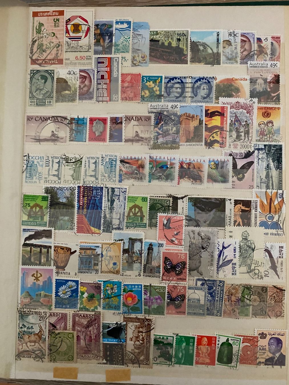 Tutti i francobolli: Briefmarken Sammlung Welt gebraucht 80 stuck – Usato da matten b. interlaken venduto da jfran17