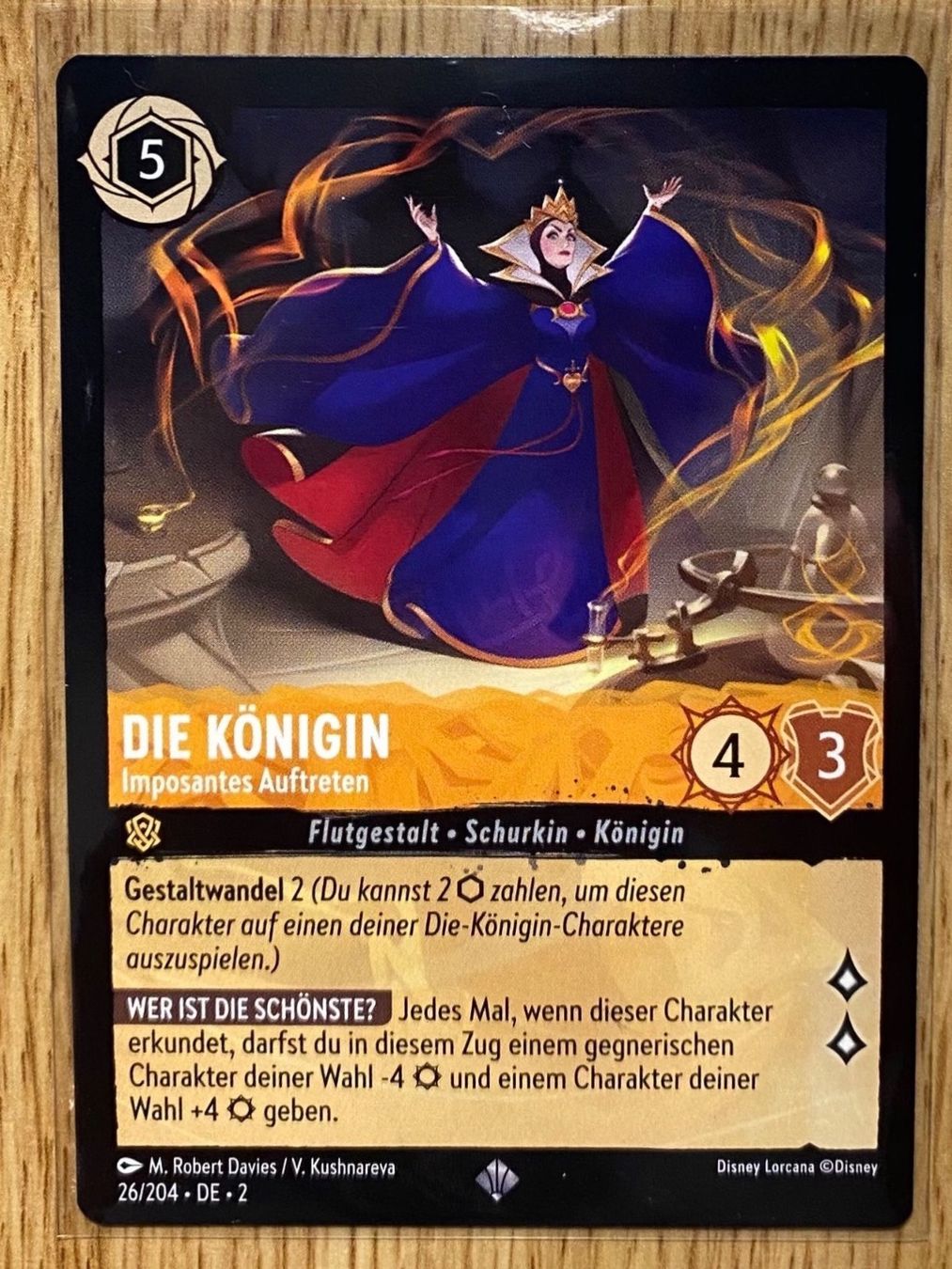 Disney Carte collezionabili: Die Königin DE 26 Disney Lorcana 2 Schneewittchen – Nuovo (secondo la descrizione) da Rafz venduto da SaintCruz