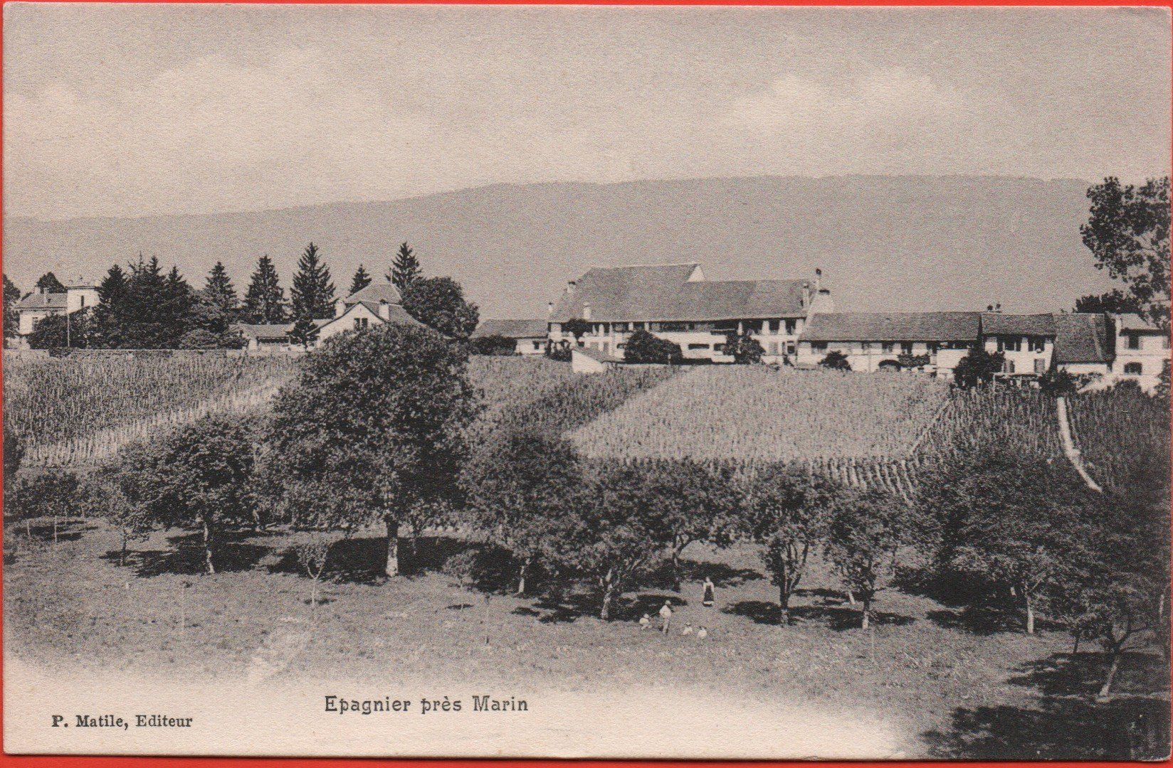 Cartoline postali: EPAGNIER près MARIN – Nuovo (secondo la descrizione) da Jona venduto da philajona