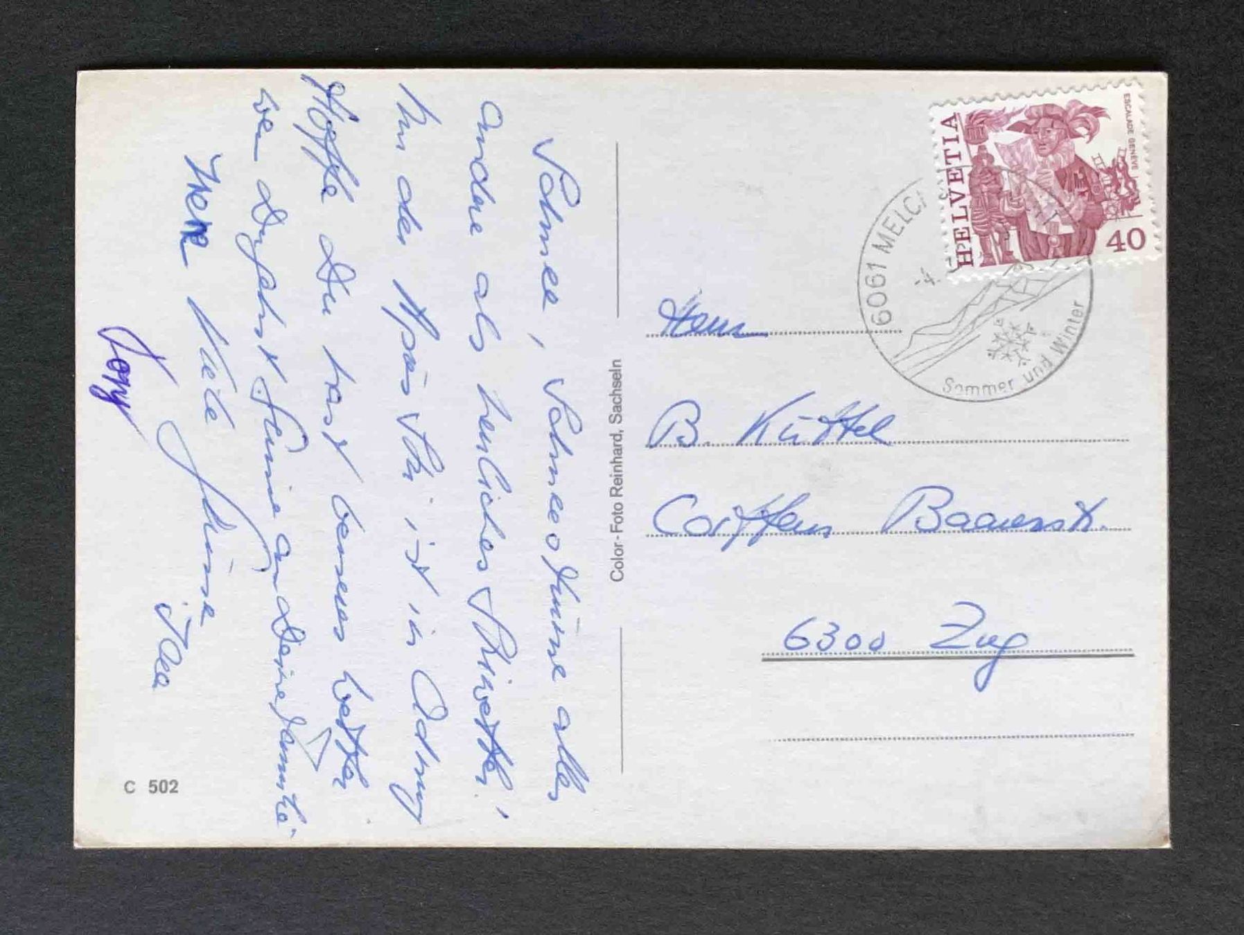 Cartoline postali: AK Wintersportplatz Melchsee Frutt – Usato da Goldau venduto da artelier1 1