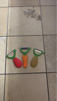 3 Gemueseschaeler Set Motivdesign akzeptabler Zustand