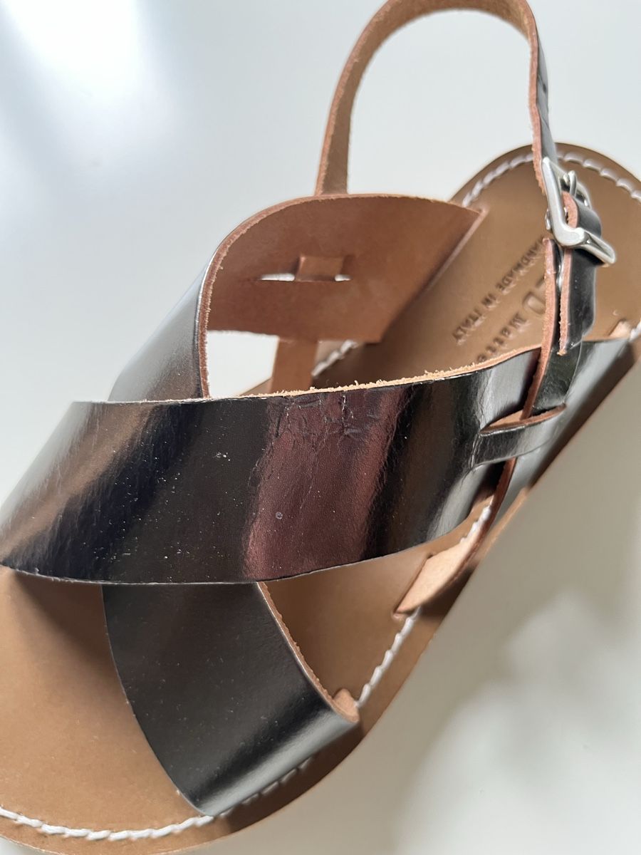 Damenschuhe: Neue Sandalen, Gr. 35, Silber, Sommer – Neu (gemäss Beschreibung) aus Baden von celine_kids 3