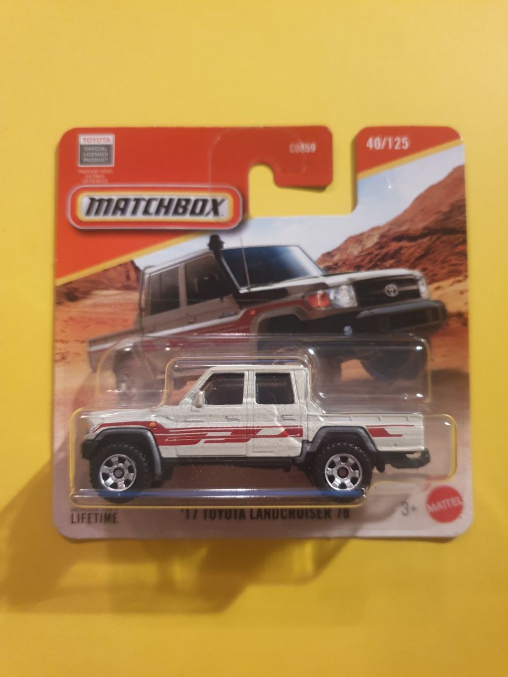 Matchbox Modellini d'auto: Matchbox '17 TOYOTA LANDCRUISER 78 – Nuovo e nell'imballaggio originale da Oftringen venduto da Rotor 1