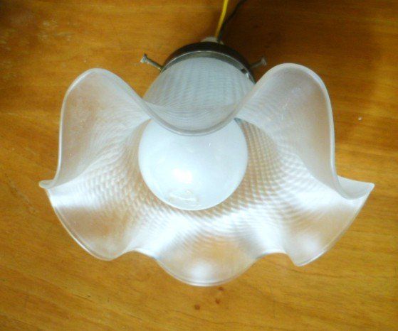 Lampen: Antike Messing - Deckenlampe mit Schirm – Gebraucht aus Effretikon von Heimstudio 5