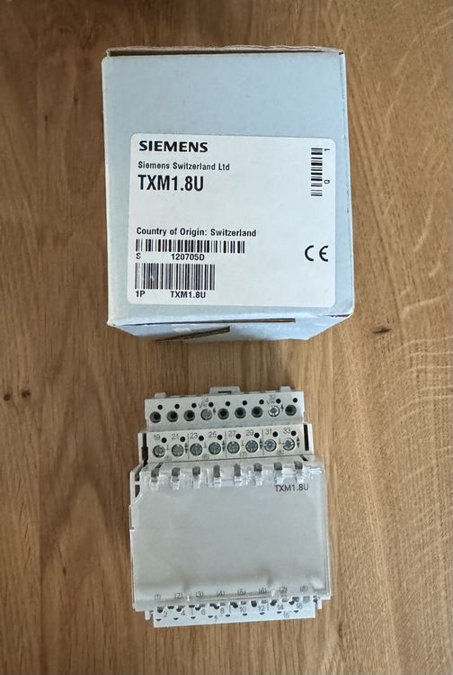 Module d’E/S 8x Siemens TXM1.8U | Kaufen auf Ricardo