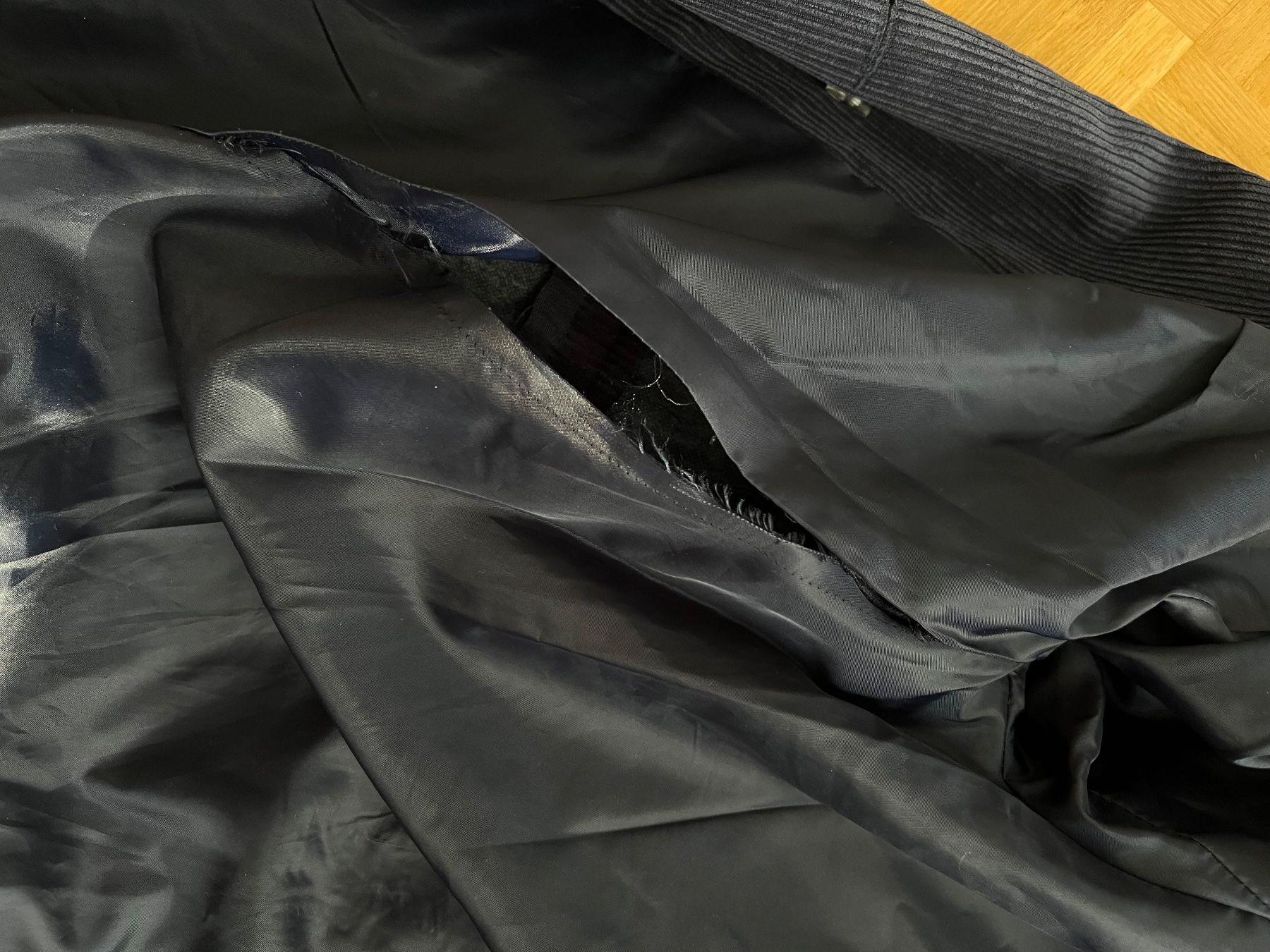 Giacche: Dunkelblauer Cord Blazer, Herbst Jacke, Grösse 34 – Usato da Wittenbach venduto da DGB_xoxo 2