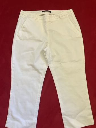 Max Mara Hose Damen WEISS Gr 38