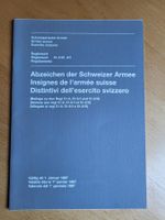 Reglement "Abzeichen der Schweizer Armee" neu
