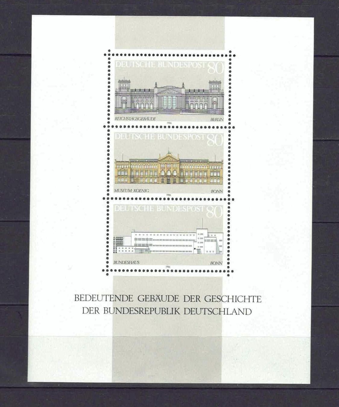 Alle Briefmarken: Deutschland kompl Jahr 1986 postfrisch** – Gebraucht aus Basel von Pfefferschootte 1