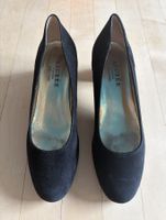 Azurée Cannes Pumps Sommerschuhe, Schwarz, Grösse 41, Neu!