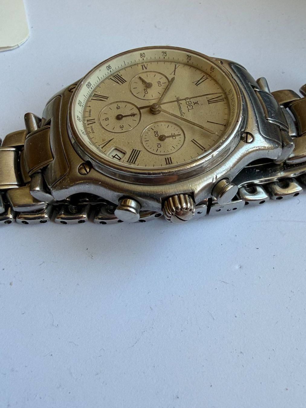 Ebel Montres: Ebel Automatic Chronograph – Défectueux à Worblaufen par chronyves 3