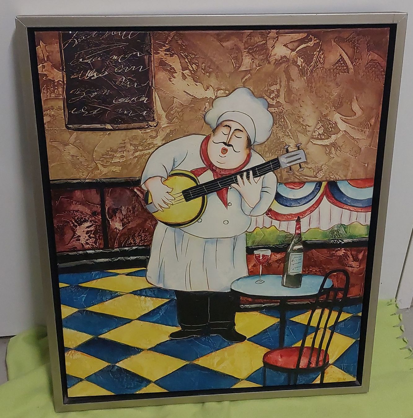 Tableaux: Wandbild, singender Koch – D'occasion à Sarnen par EhmKey