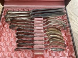 Besteck Set versilbert 100er G.B. Gebraucht guter Zustand