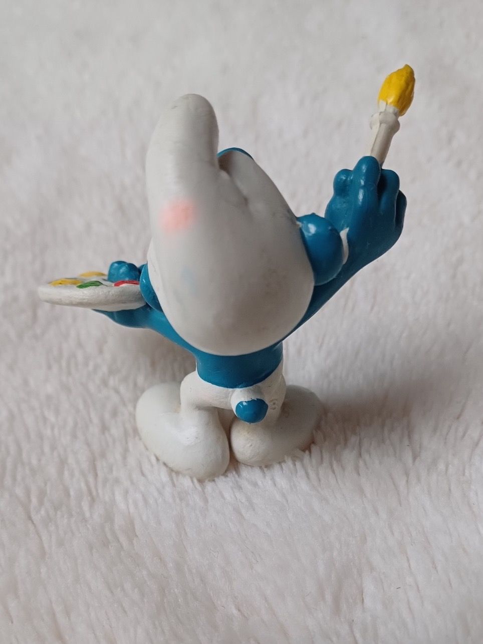 Schleich Figuren: Maler Schlumpf - Schleich und Peyo - 1980 – Gebraucht aus Würenlos von Abracadabra26 1