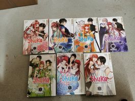 Shuka Manga komplett 1-7, sehr guter Zustand