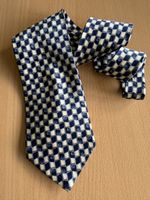 Cravate Lanvin Paris en soie, motif géométrique chic👔