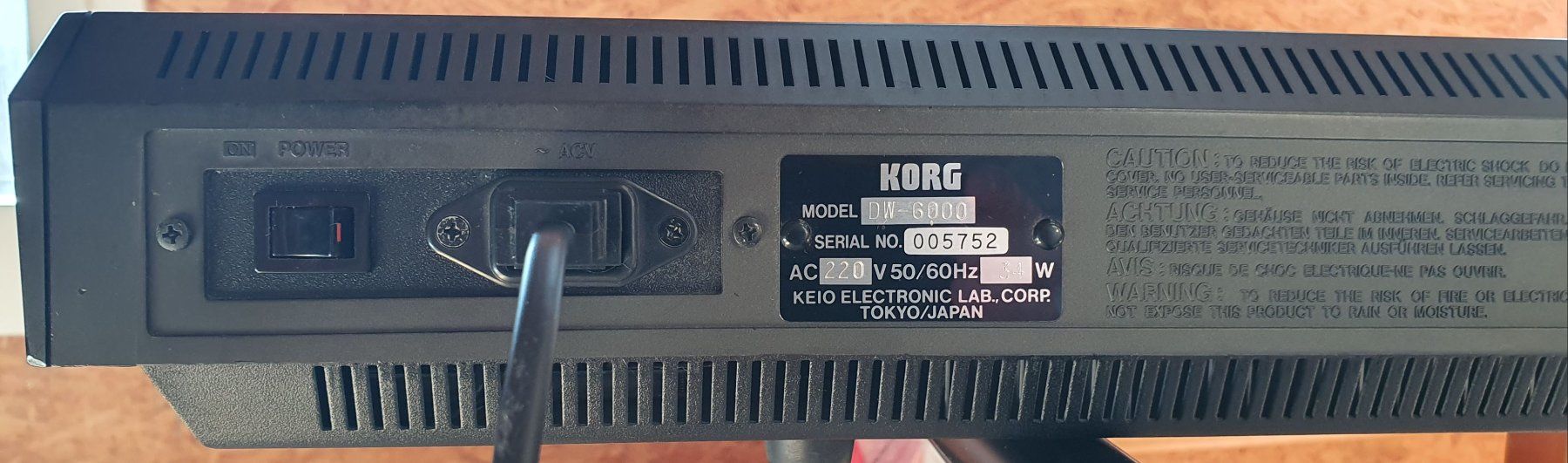 Korg Instruments de musique: Korg DW-6000 – D'occasion à Hausen am Albis par Btyh 5