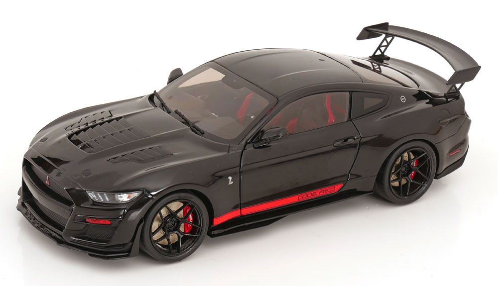 Ford Voitures modèles: FORD MUSTANG SHELBY GT500 CODE RED 2022 BLACK/RED 1:18 SOLID – Neuf avec emballage d'origine à Suhr par Moebelsiralfred