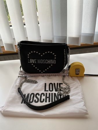 Sac bandoulière Love Moschino cuir véritable neuf