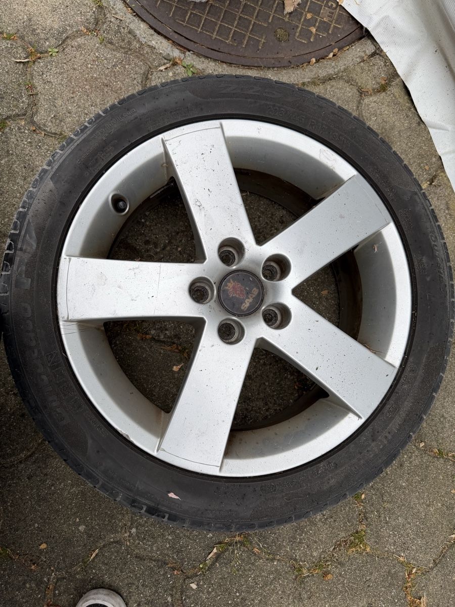 Saab Cerchioni: Saab Alufelgen 17 Zoll – Usato da Muri AG venduto da Aero96 4