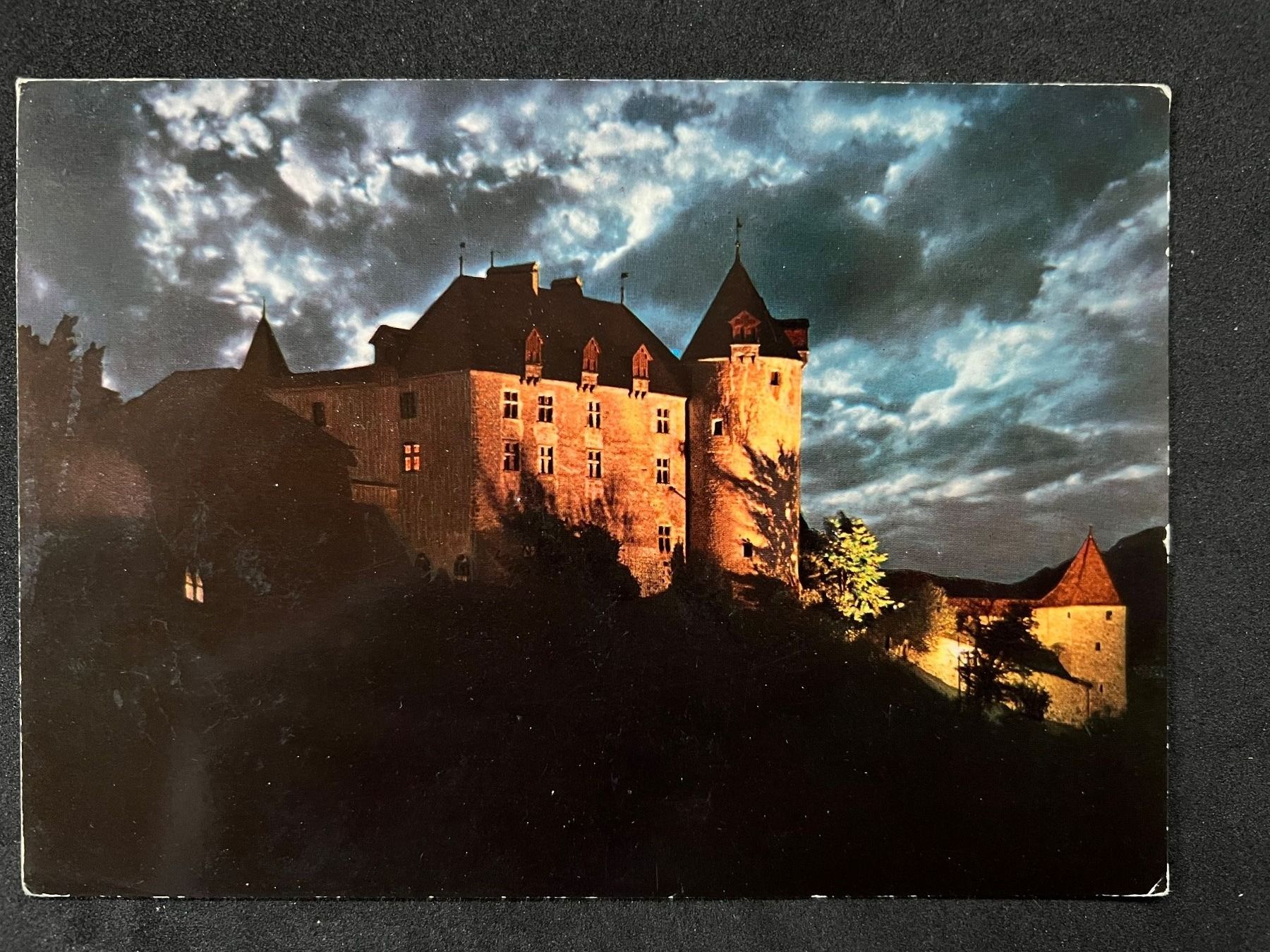 Ansichtskarten: Château de Gruyères – Gebraucht aus Widnau von Brusi9