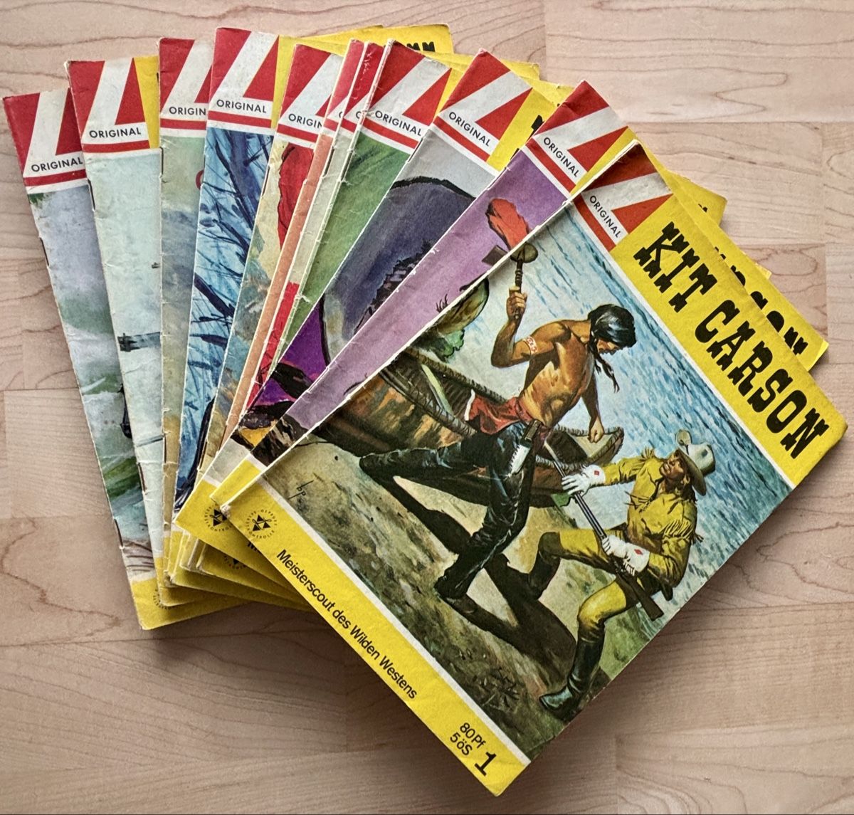 Comics: 13x Kit Carson Sammlung, Lehning Verlag – Gebraucht aus Kehrsatz von Raboy
