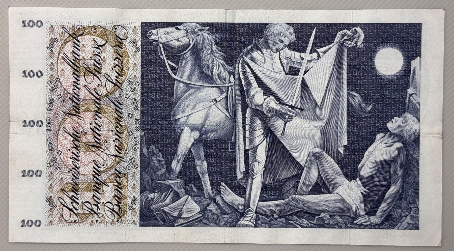Banconote: Banknote 100 Franken 5. Januar 1970 – Usato da Andwil SG venduto da Ariisa1234 1