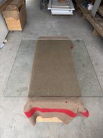 Glasplatte Tischplatte, 105 x 105cm