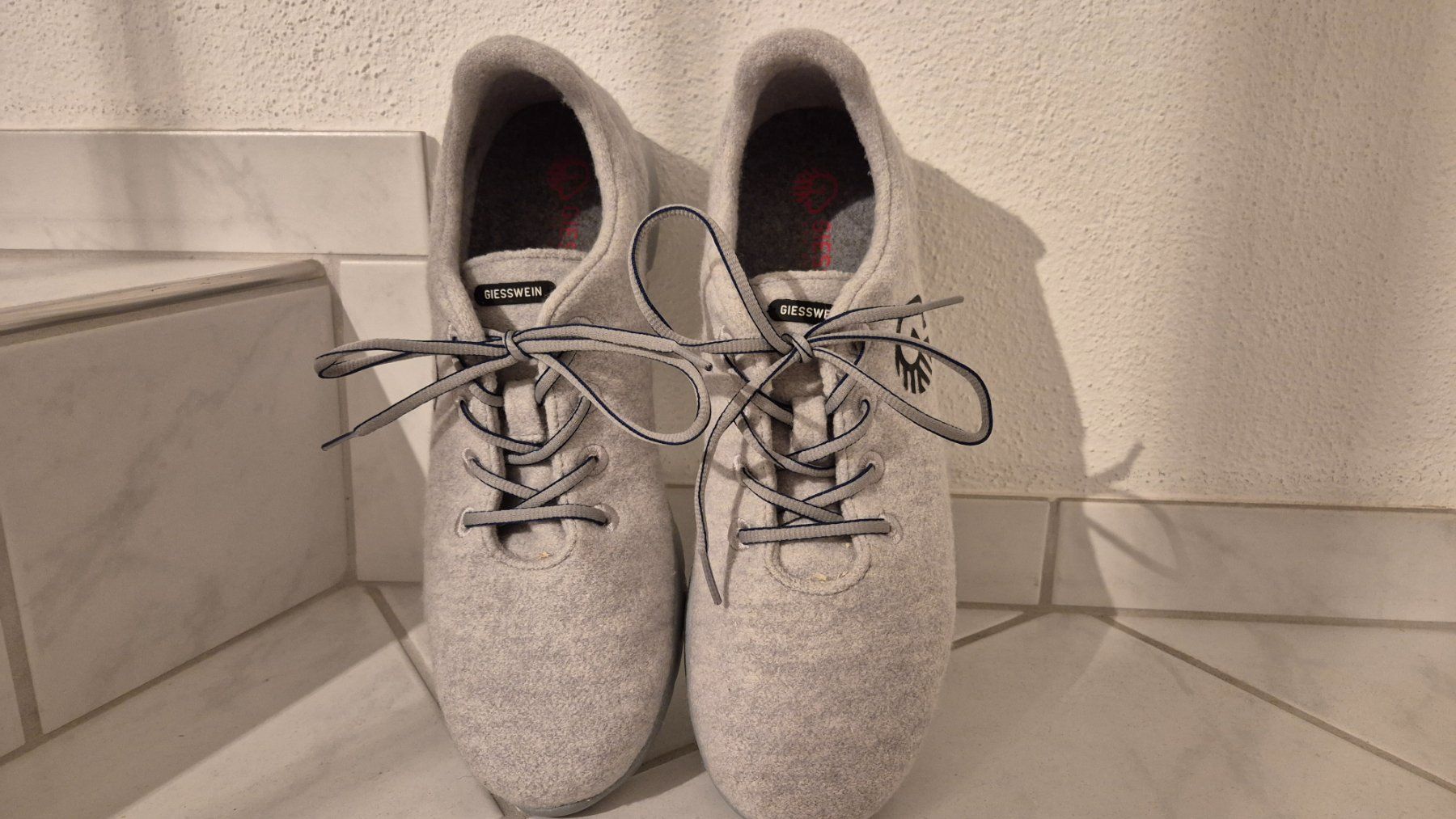 Scarpe da uomo: Giesswein Merino Sneaker Gr. 45, hellgrau – Nuovo (secondo la descrizione) da Ossingen venduto da Cstrauss68 4