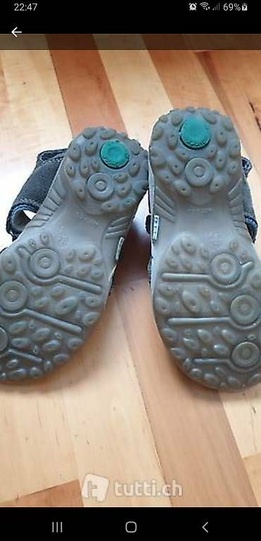 Schuhe für Jungen: Frank Walter Rauhleder Trekking Sandalen Gr.34 – Gebraucht aus Gamprin von man_j9fr 1