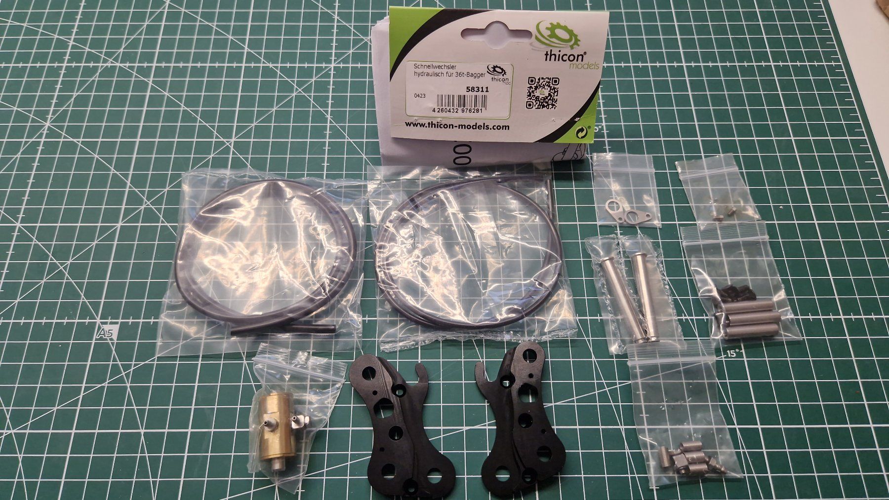 Modellismo RC: Hydraulischer Schnellwechsler Thicon 58311 – Nuovo (secondo la descrizione) da Dübendorf venduto da 402765513