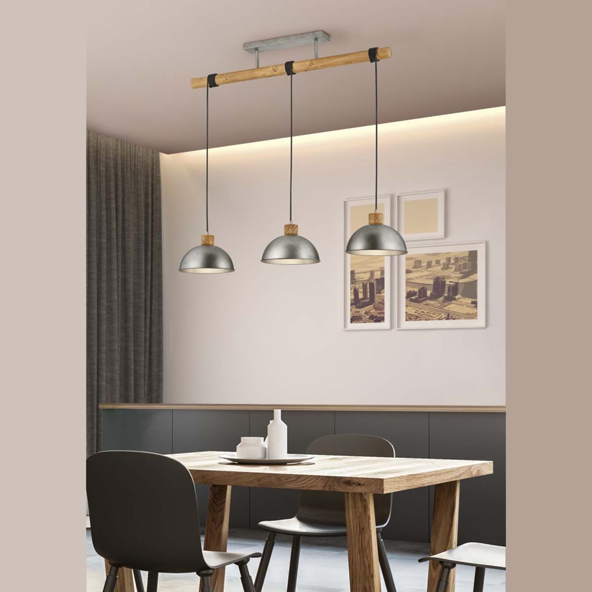 Kronleuchter & Deckenlampen: Pendelleuchte, 215 cm Höhe, 3 Strahler – Neu (gemäss Beschreibung) aus Kreuzlingen von Smart-Light 1