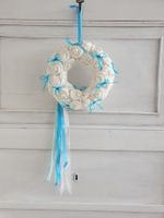 Geschenk Kranz Deko Shabby Chic Spitze Muttertag Romantik